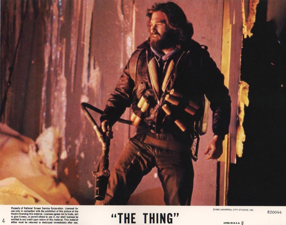 The Thing lobby cards – John Carpenter, Kurt Russell – mini set 8 x 10 inches