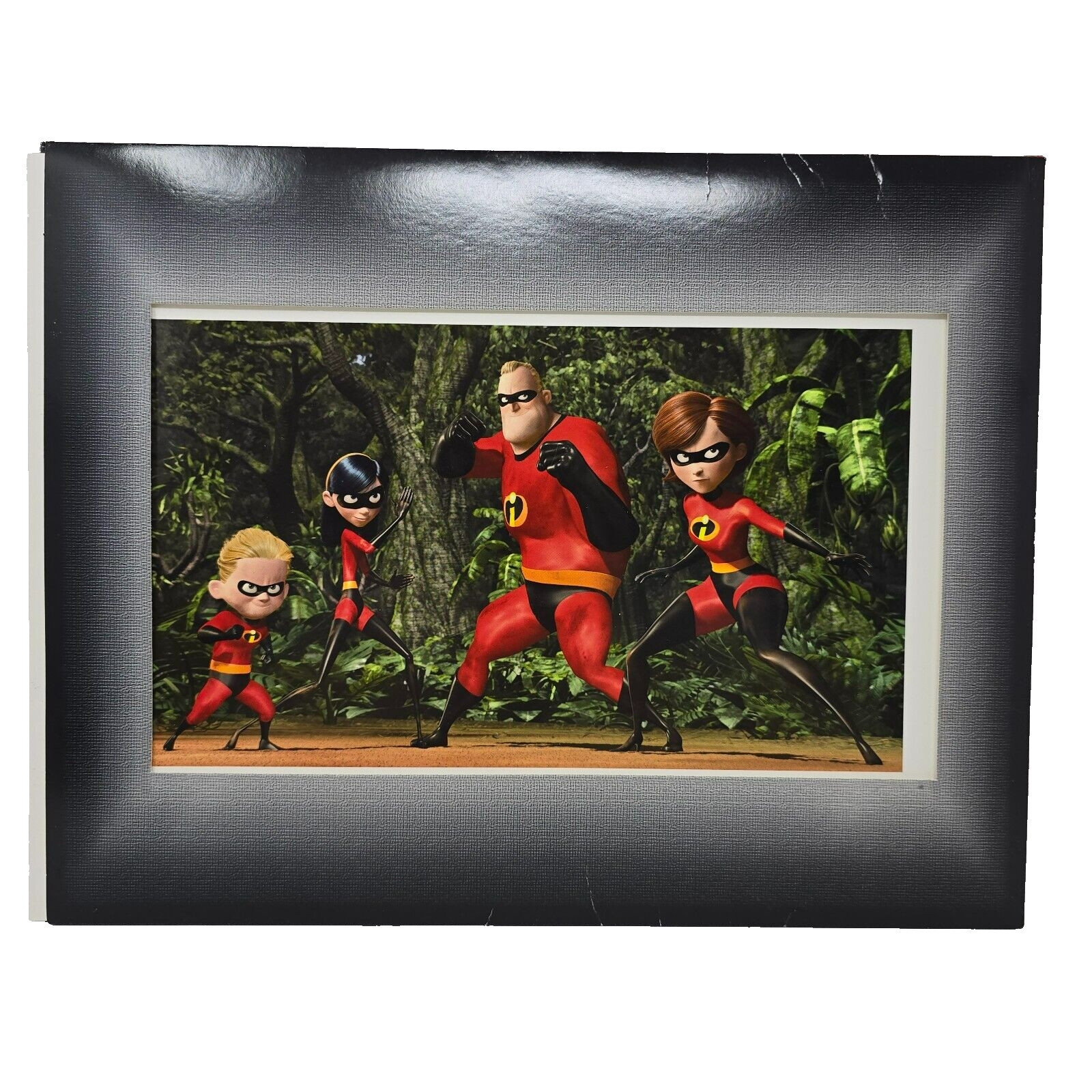 Disney Pixar The Incredibles Best Buy Collectible Lithograph