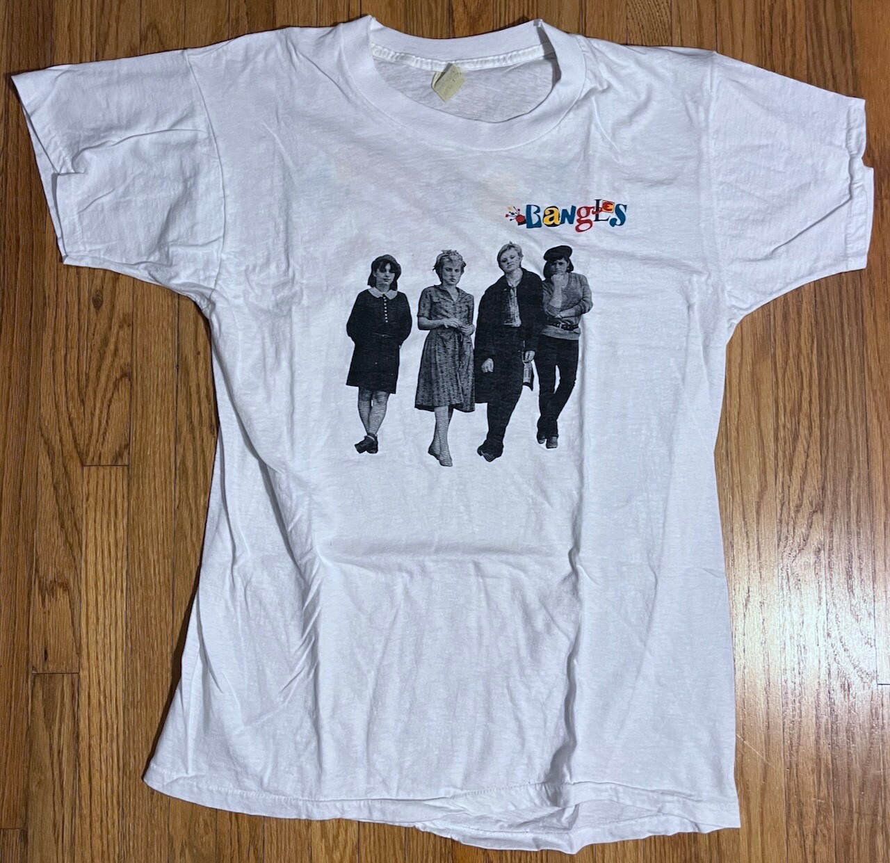 BANGLES U.S. Tour 1983 VINTAGE T-Shirt Susanna HOFFS Debbi Vicki PETERSON