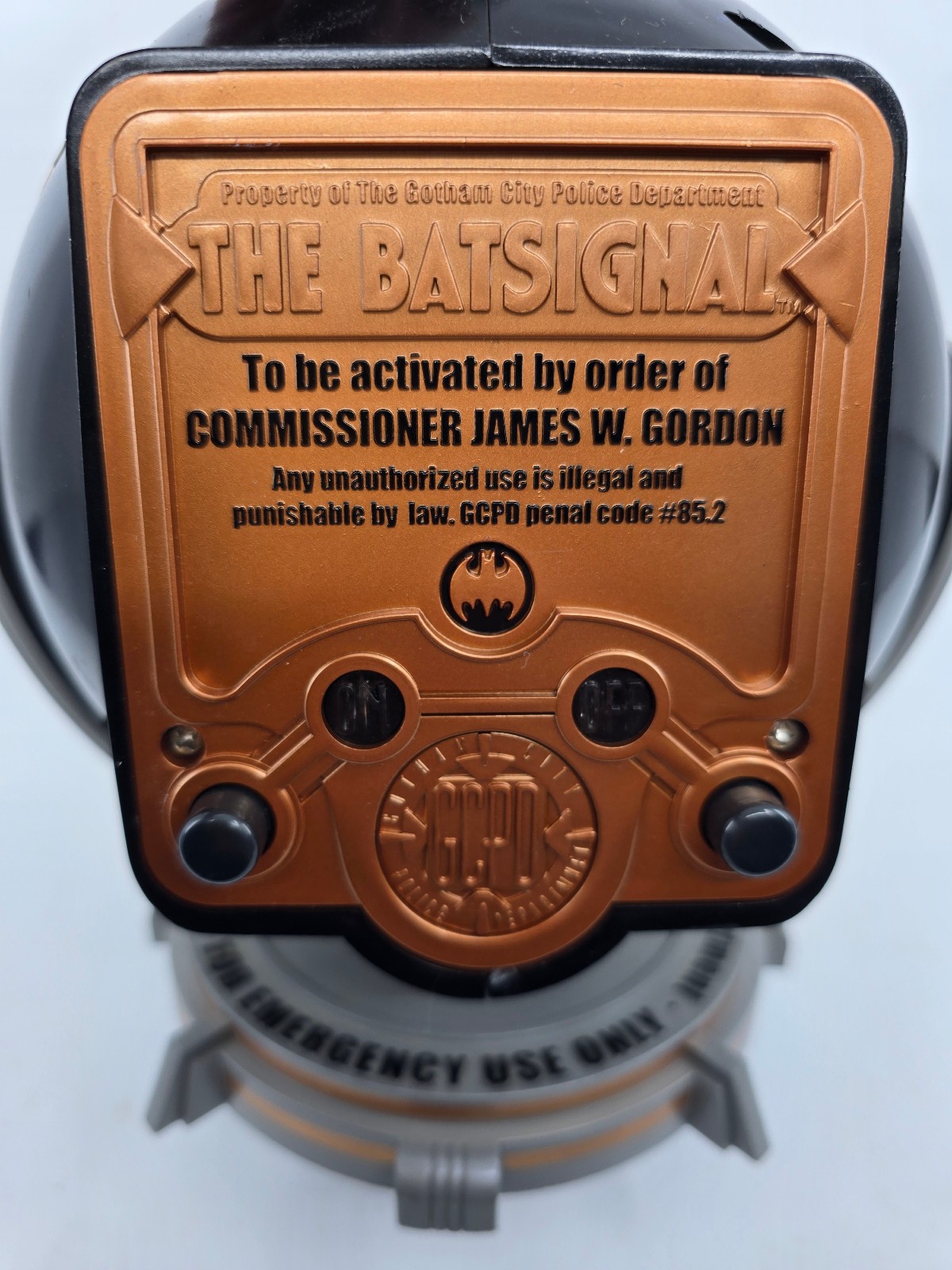 DC Direct Batman Batsignal 2001 Official Prop Replica Light Working 5000 LTD