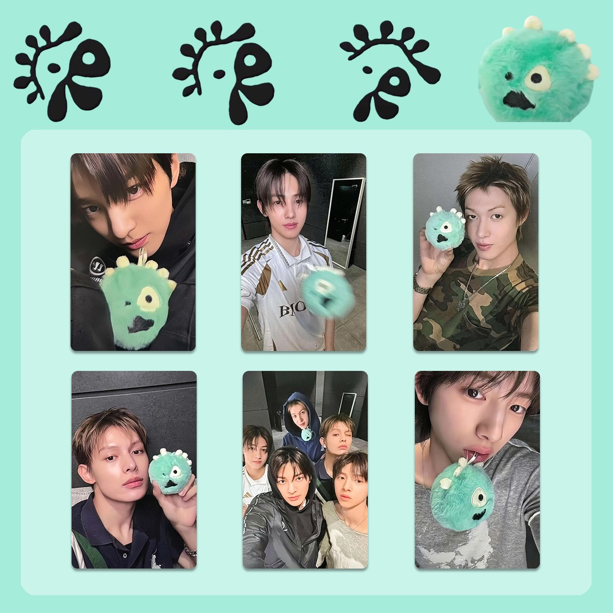 6Pc/set Hot Cortis Ball Ver Juhoon James Album Photocard Special Photocard