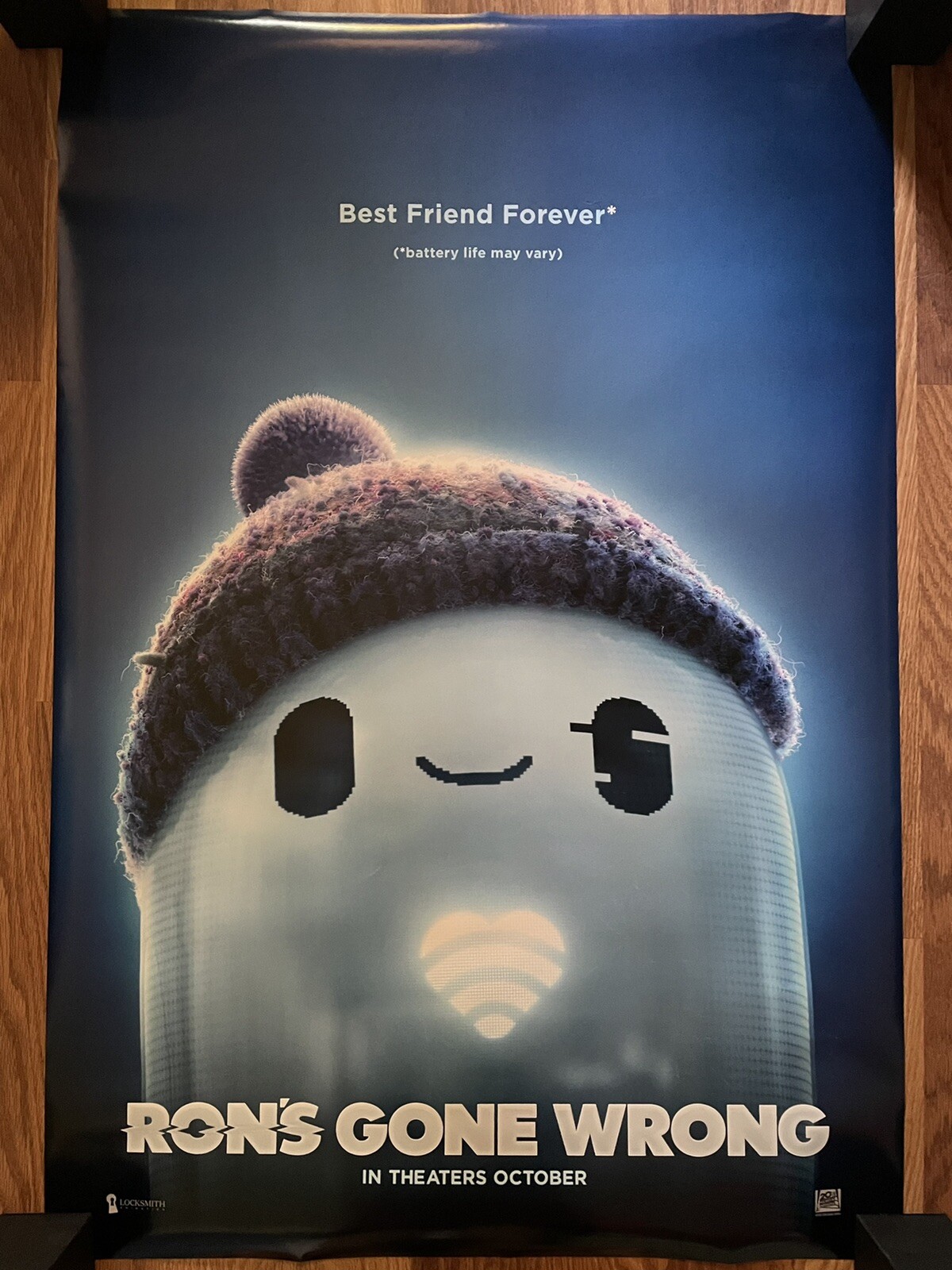 Ron’s Gone Wrong 2021 Double Sided Movie Theater Poster 27×40”