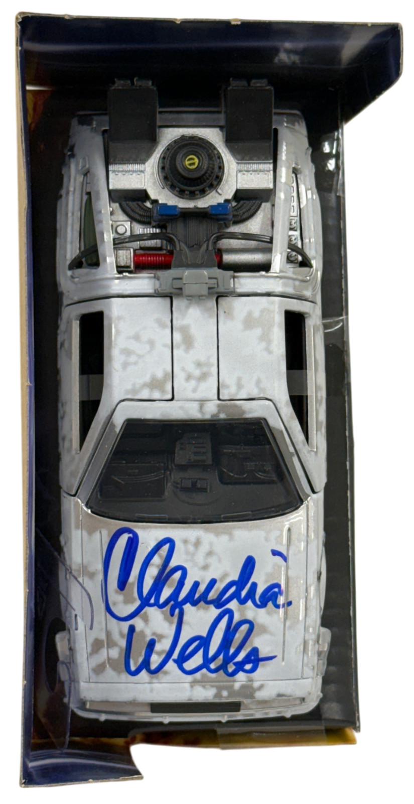 Claudia Wells Signed Back to the Future Diecast Delorean 1:32 Autograph Beckett