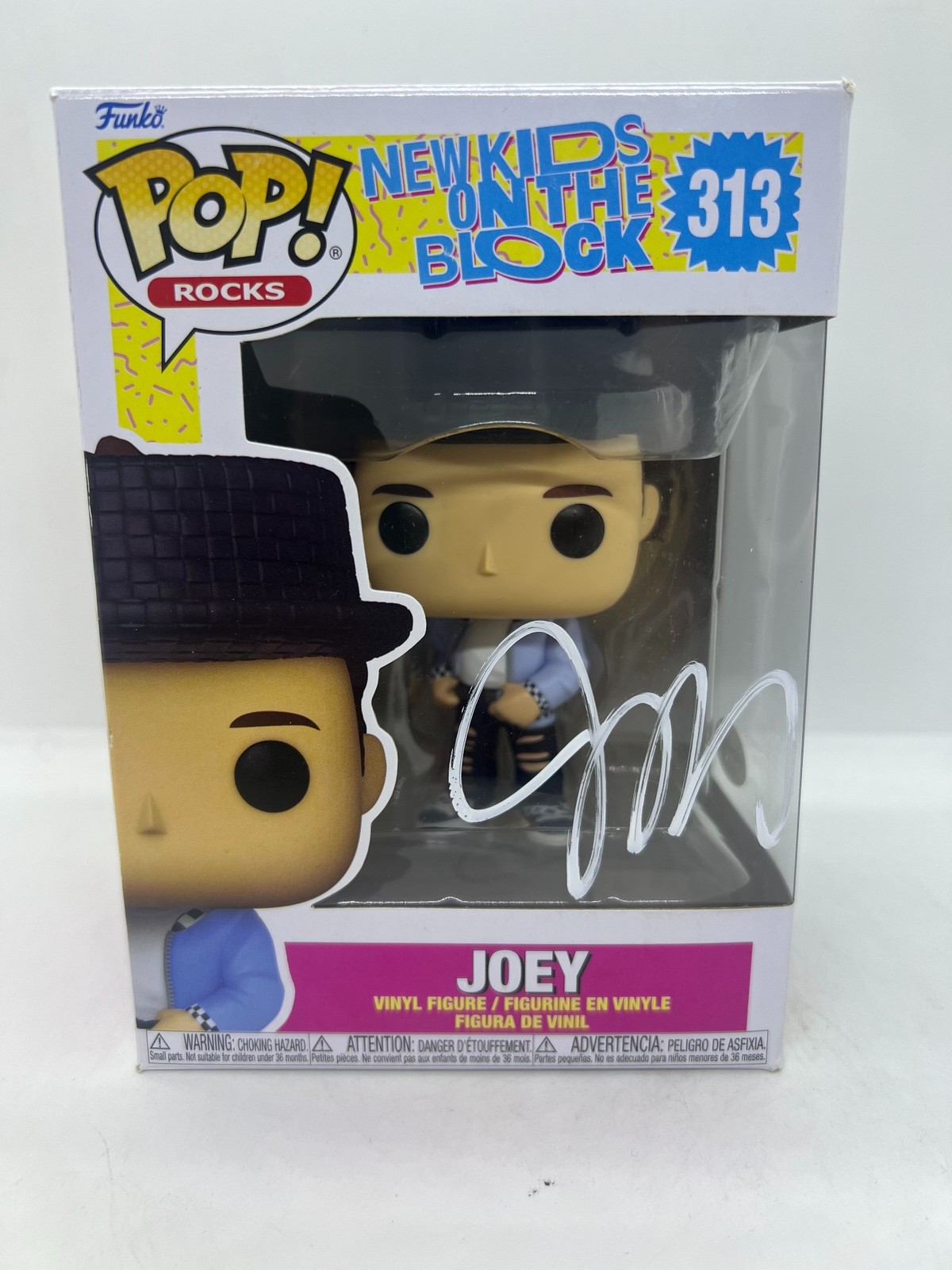 Joey McIntyre Signed Funko Pop Rapper New Kids On the Block #313 ACOA #2