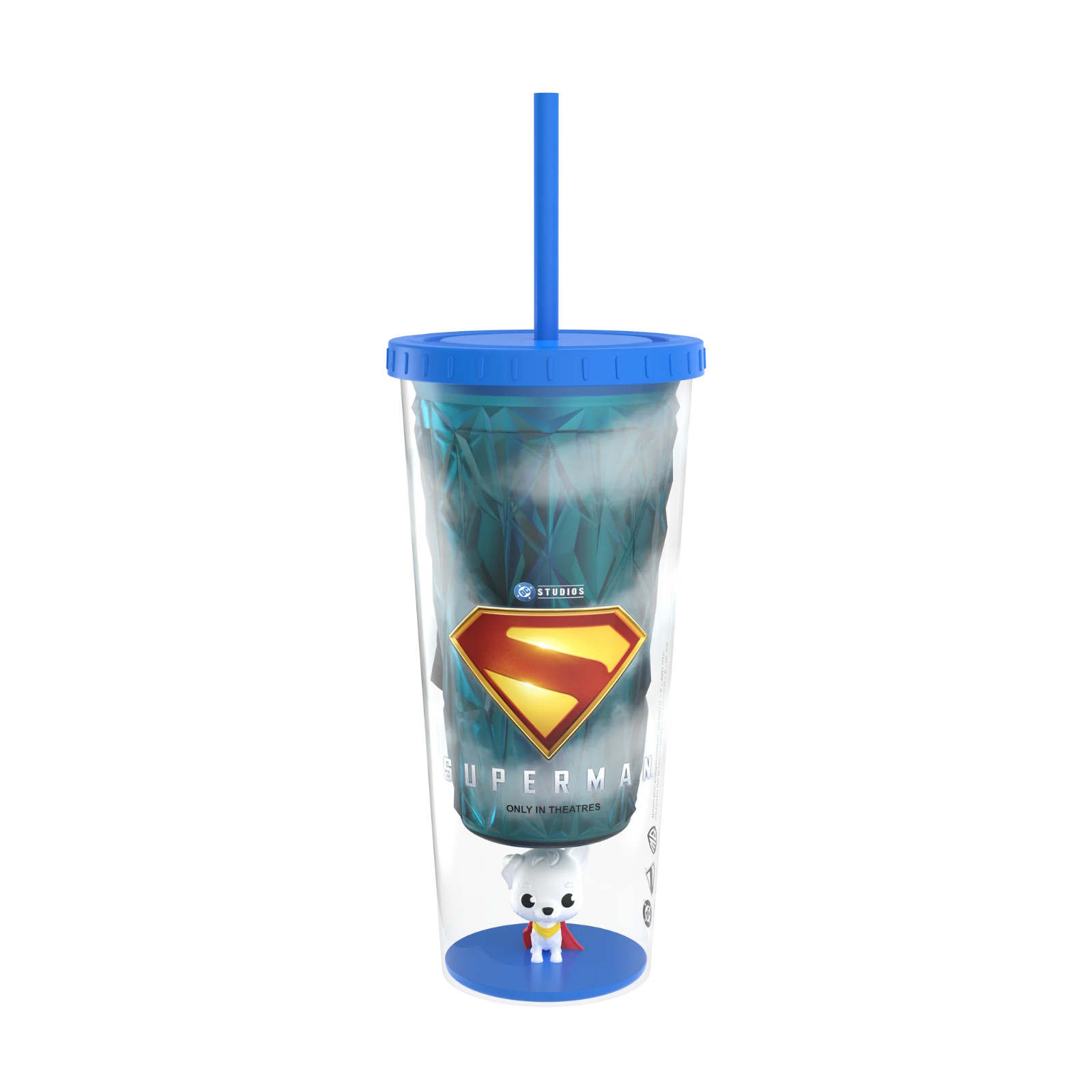 Superman The Movie (KRYPTO TUMBLER ) SUPERMAN (2025 Movie) popcorn