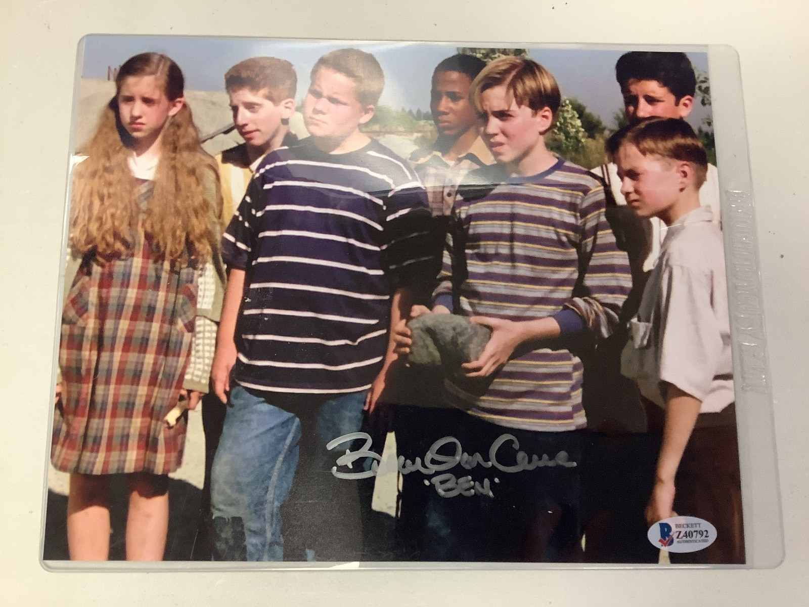 Brandon Crane – IT PENNYWISE Horror – 8×10 Signed AUTOGRAPH Photo BECKETT COA