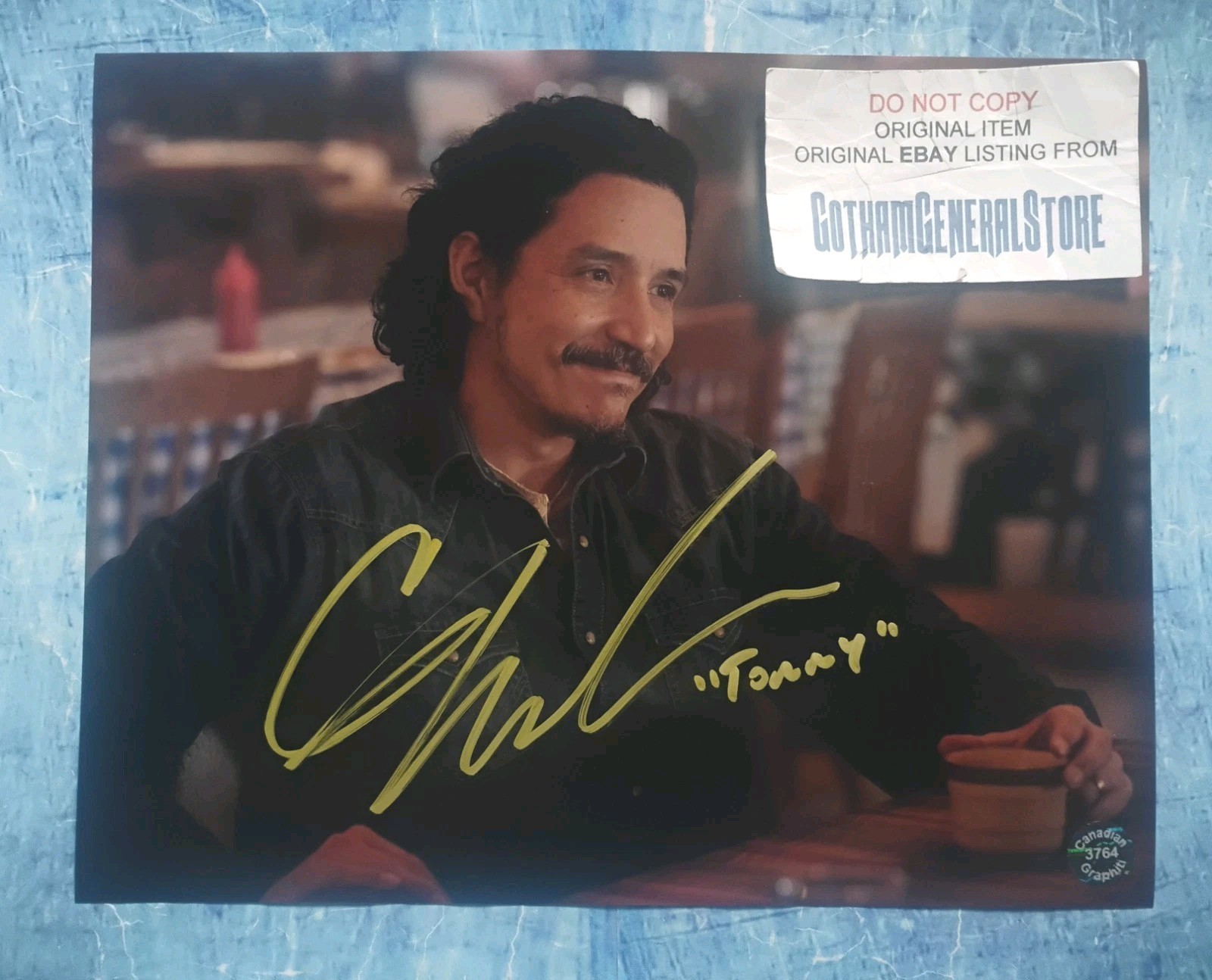 Gabriel Luna Hand Signed 8×10 Photo COA The Last Of Us NO US TARIFFS