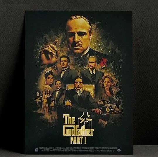 The Godfather Part 1 Collectible Art Card Korean Movie 6×8 Mini Poster (2025)