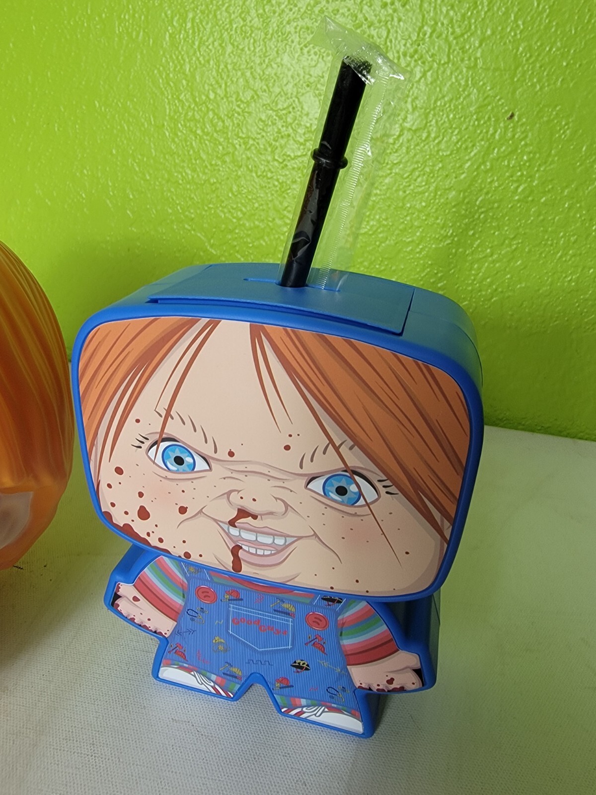 Cinemark Exclusive Chucky Good Guy Doll Sipper Cup Lot Horror Halloween Rare