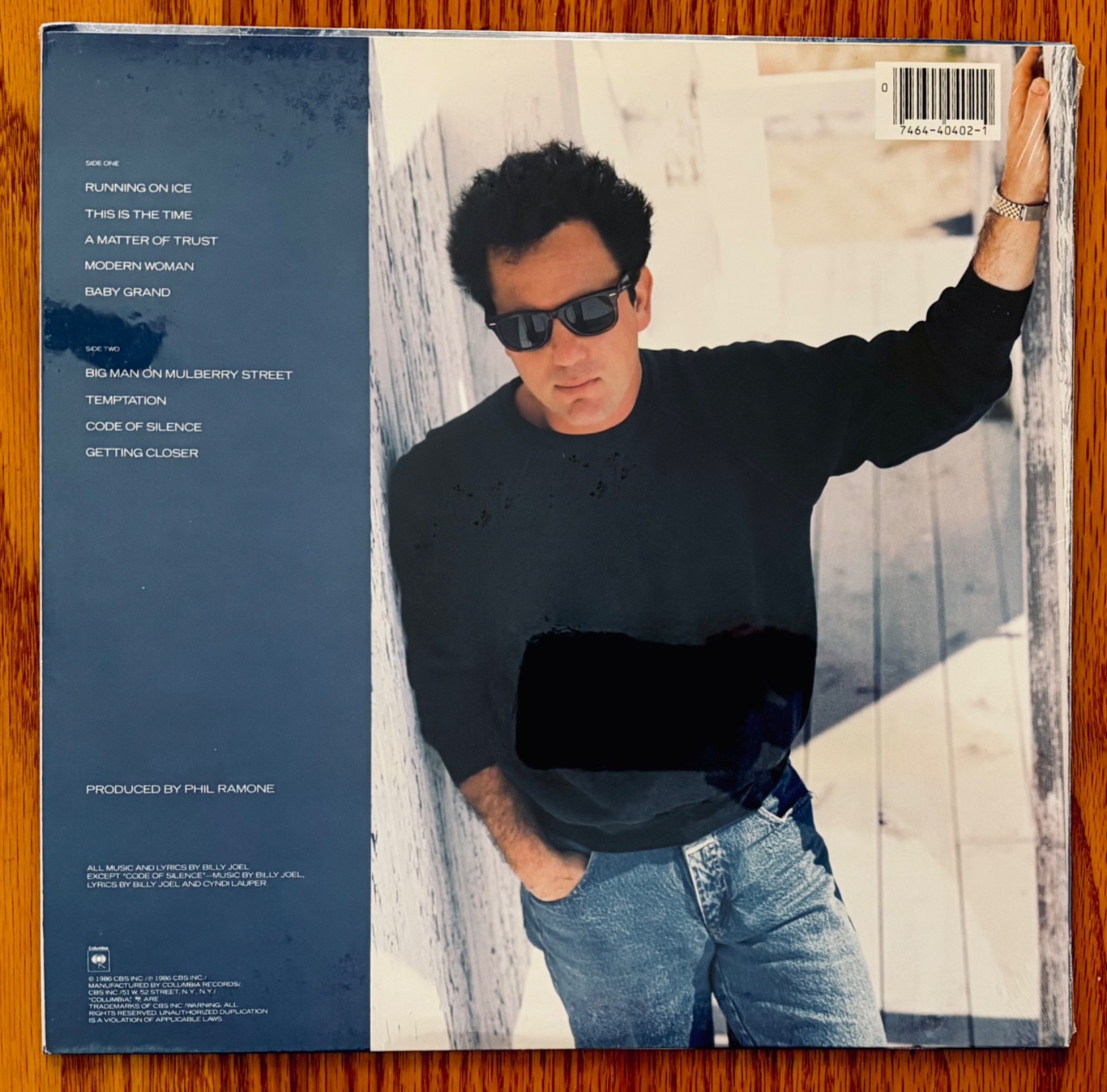 BILLY JOEL • Signed THE BRIDGE Album • Sealed Album! The Piano Man • Mint!