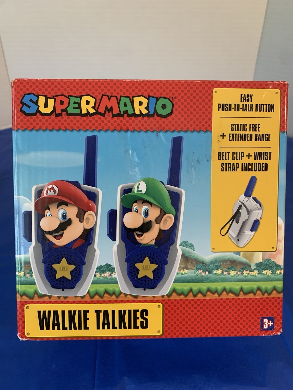Nintendo Super Mario Brothers Walkie Talkies Mario Luigi Edition