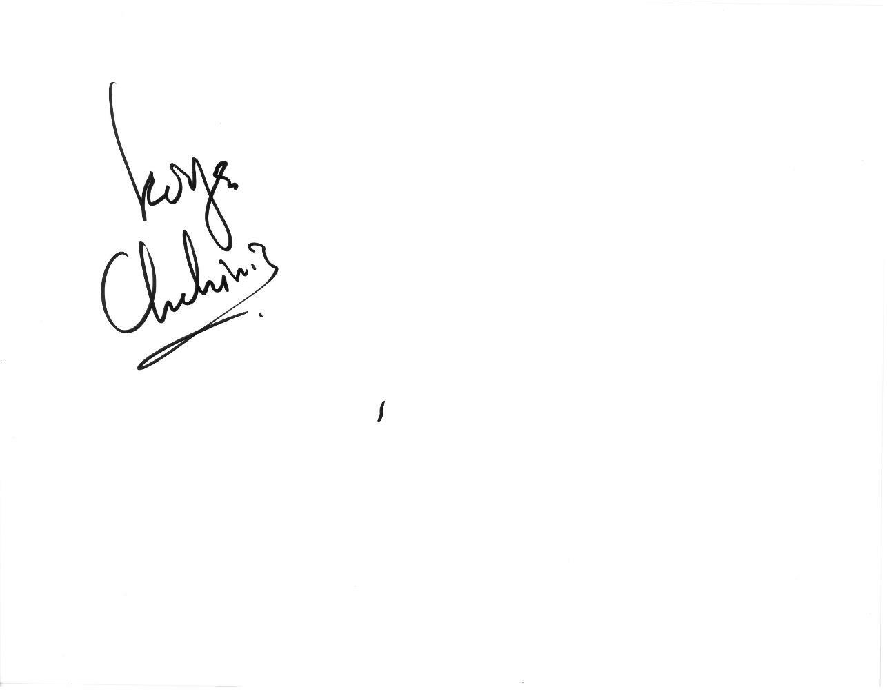 George Chakiris Signed Autographed 8.5×11 Glossy Photo Paper BECKETT #BD28123
