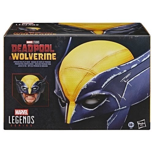 X-MEN WOLVERINE PREMIUM MASK PROP REPLICA HASBRO/MARVEL LEGENDS NEW IN-HAND