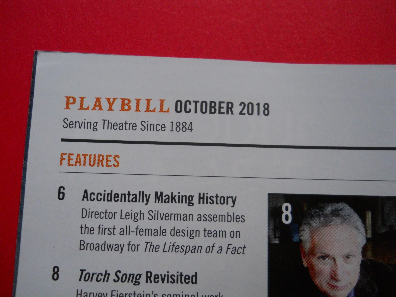 October 2018 – Playbill – The August Wilson Theatre – Mean Girls