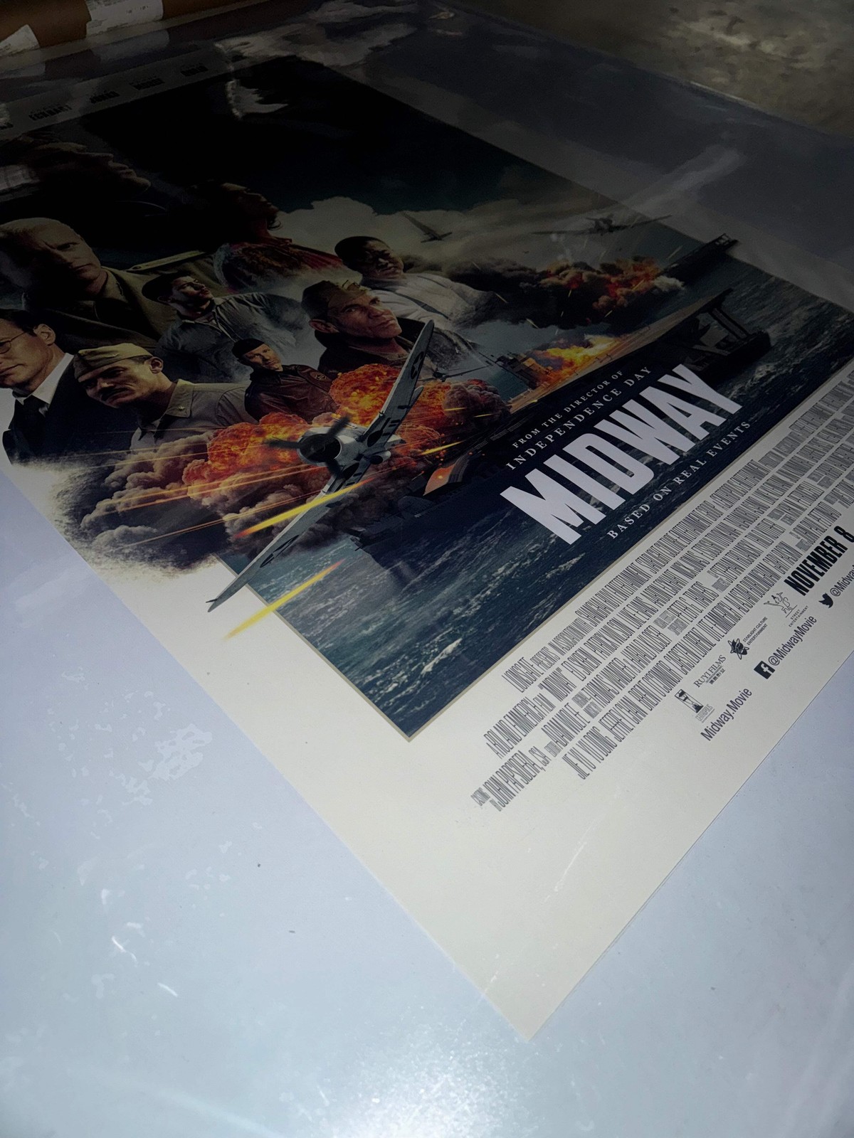 Midway Original Double-Sided 27×40 Theatrical One-Sheet Movie Poster (2019)