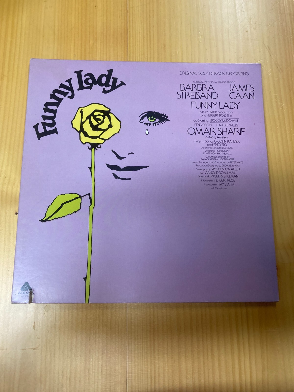 FUNNY LADY SOUNDTRACK ( BARBRA STREISAND / JAMES CAAN ) 1975 VINYL RECORD ALBUM