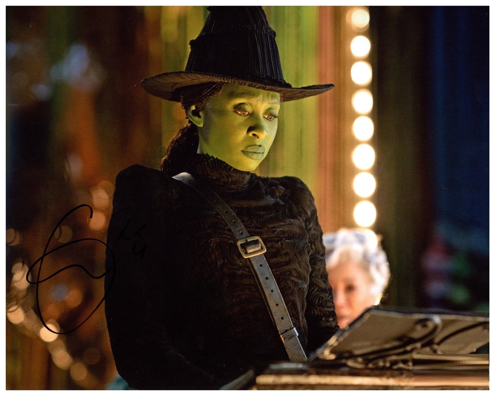 Cynthia Erivo Wicked Elphaba Signed Reprint 8.5×11 autographed Photo