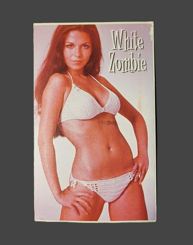 White Zombie – Supersexy Swingin’ Sounds STICKER / POSTCARD (Geffen, 1996) PROMO
