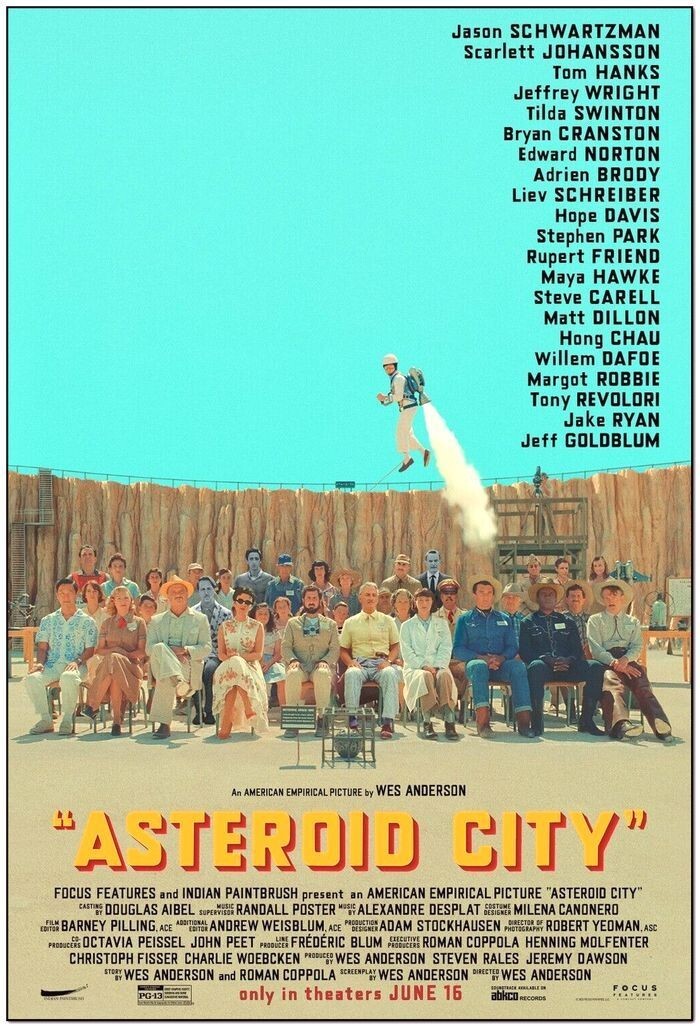 ASTEROID CITY – 2023 – original 27X40 Movie Poster – Style B – MARGOT ROBBIE