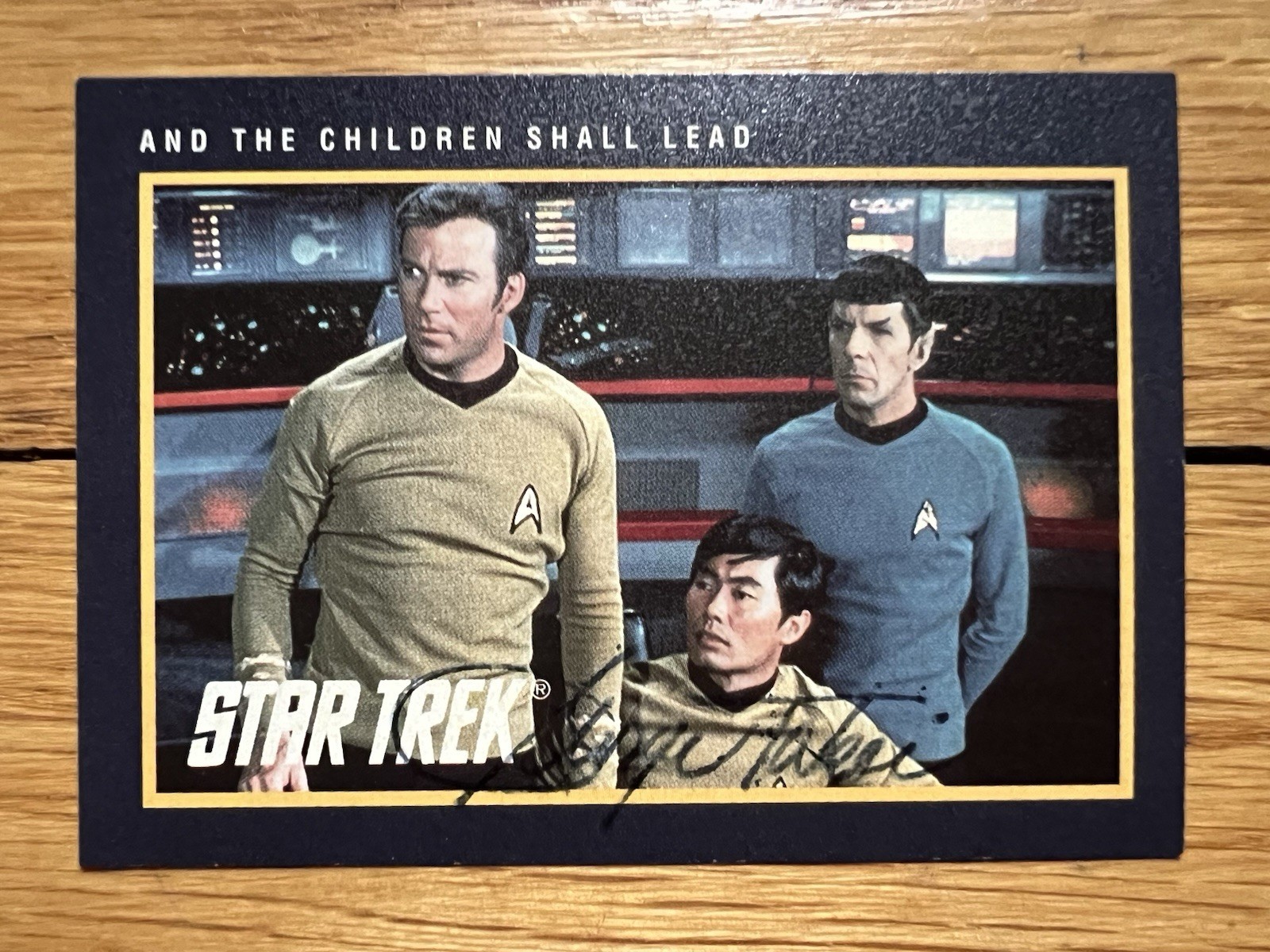 Star Trek Signed Auto Trading Cards