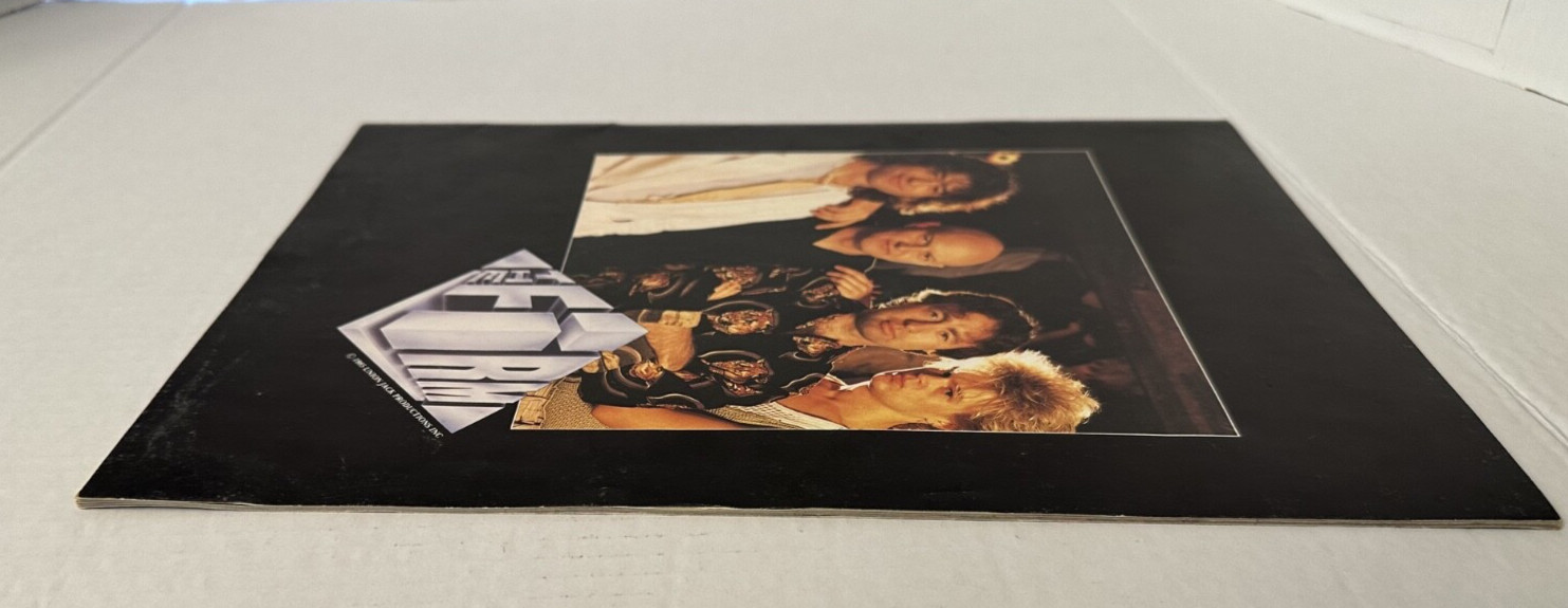 Vintage The Firm 1985 Tour Program Jimmy Page Paul Rodgers Concert Book