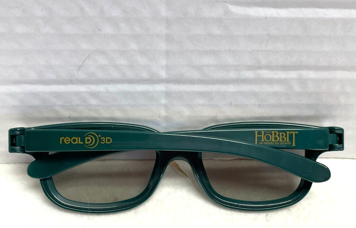 The Hobbit An Unexpected Journey Green Real 3D Viewing Glasses