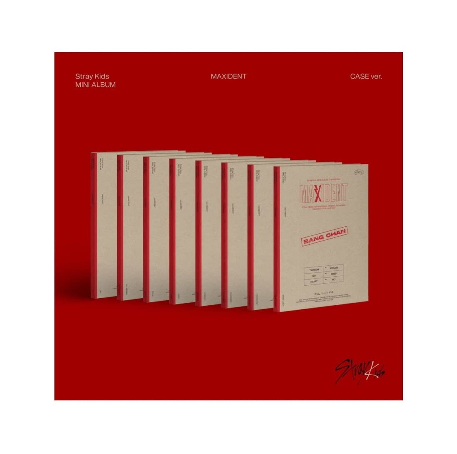 Dreamus Stray Kids – MAXIDENT [CASE ver.] Album+Pre-Order Benefit (Random ver.)