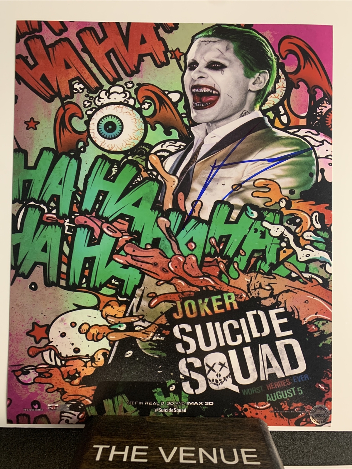 Jared Leto (Joker Suicide Squad) Signed Autographed 8×10 photo – AUTO w/COA