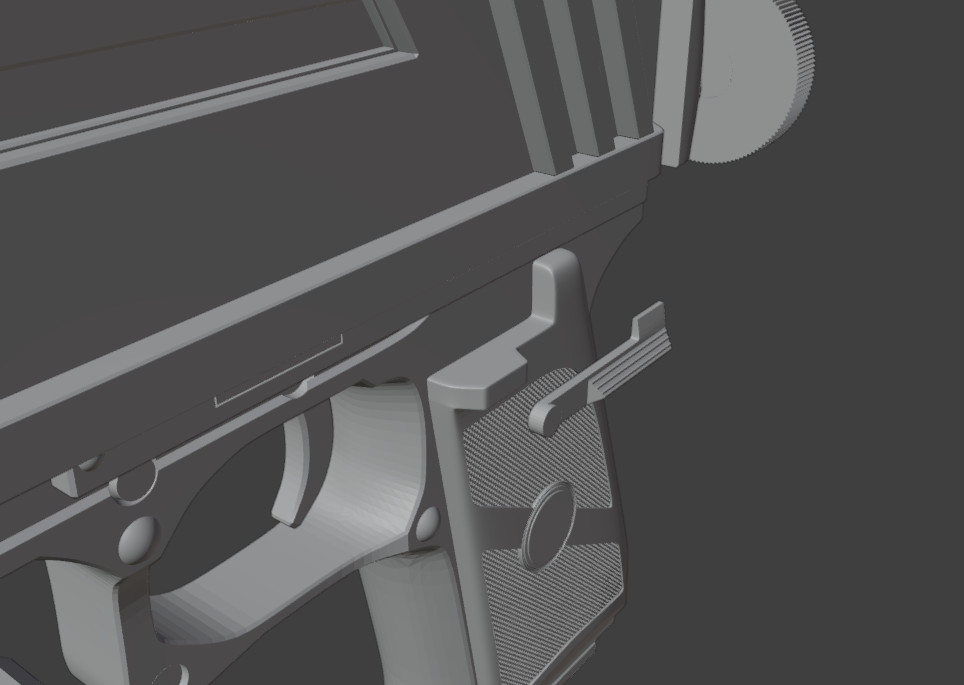 DC-17 Blaster with Holster | Moving Trigger | Physical DIY Parts Kit
