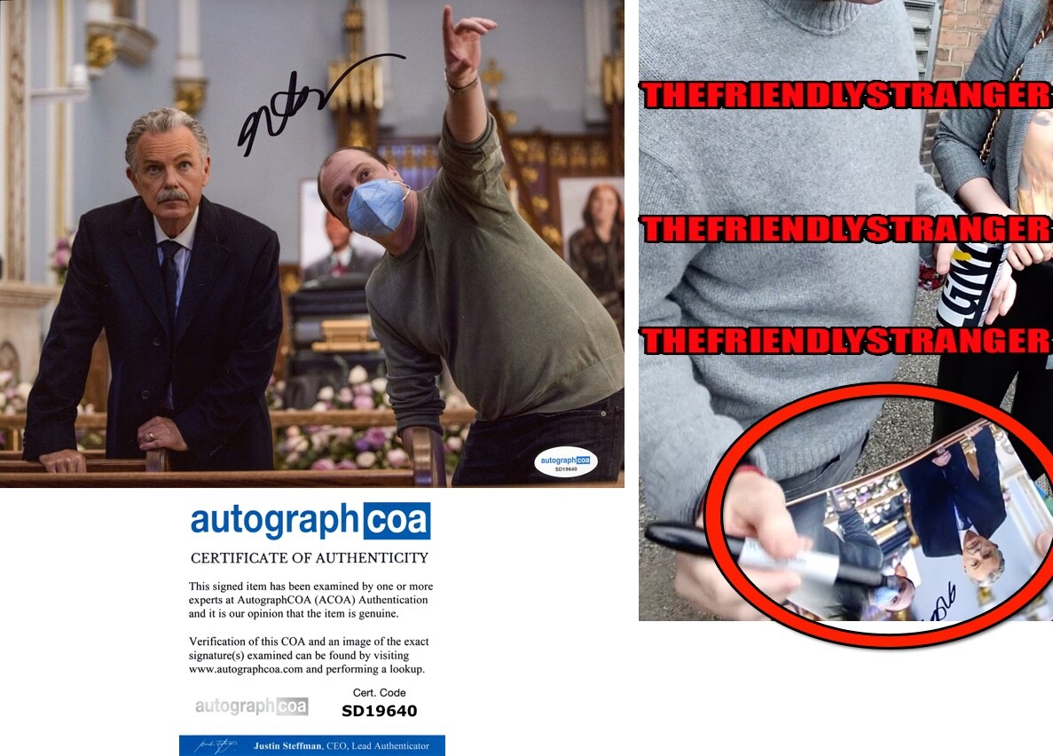 Mike Flanagan signed 8×10 Photo EXACT PROOF d HAUNTING HILL HOUSE Director ACOA