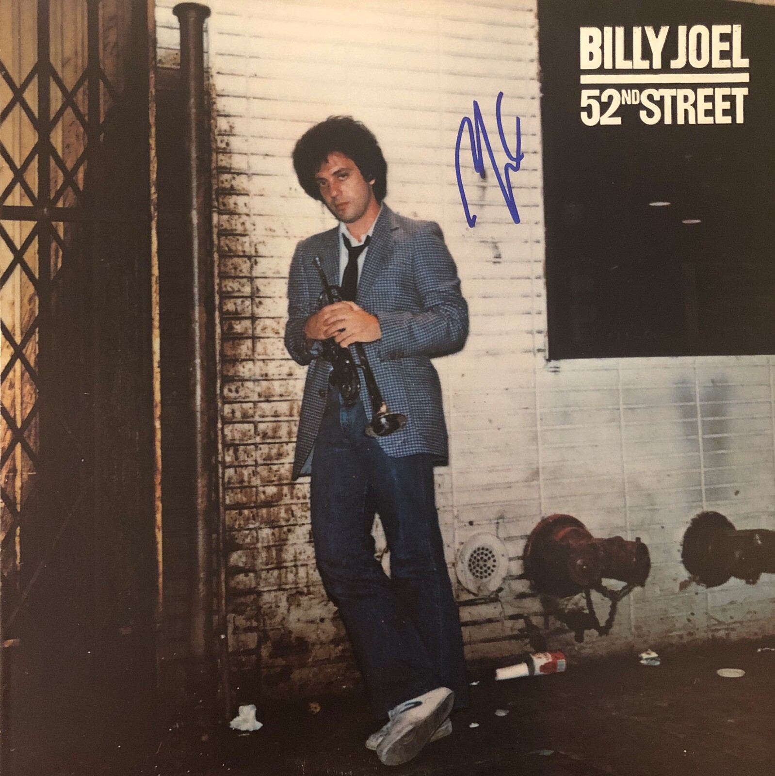 Billy Joel Signed “52nd Street” Vinyl Record LP – Obtained in Person