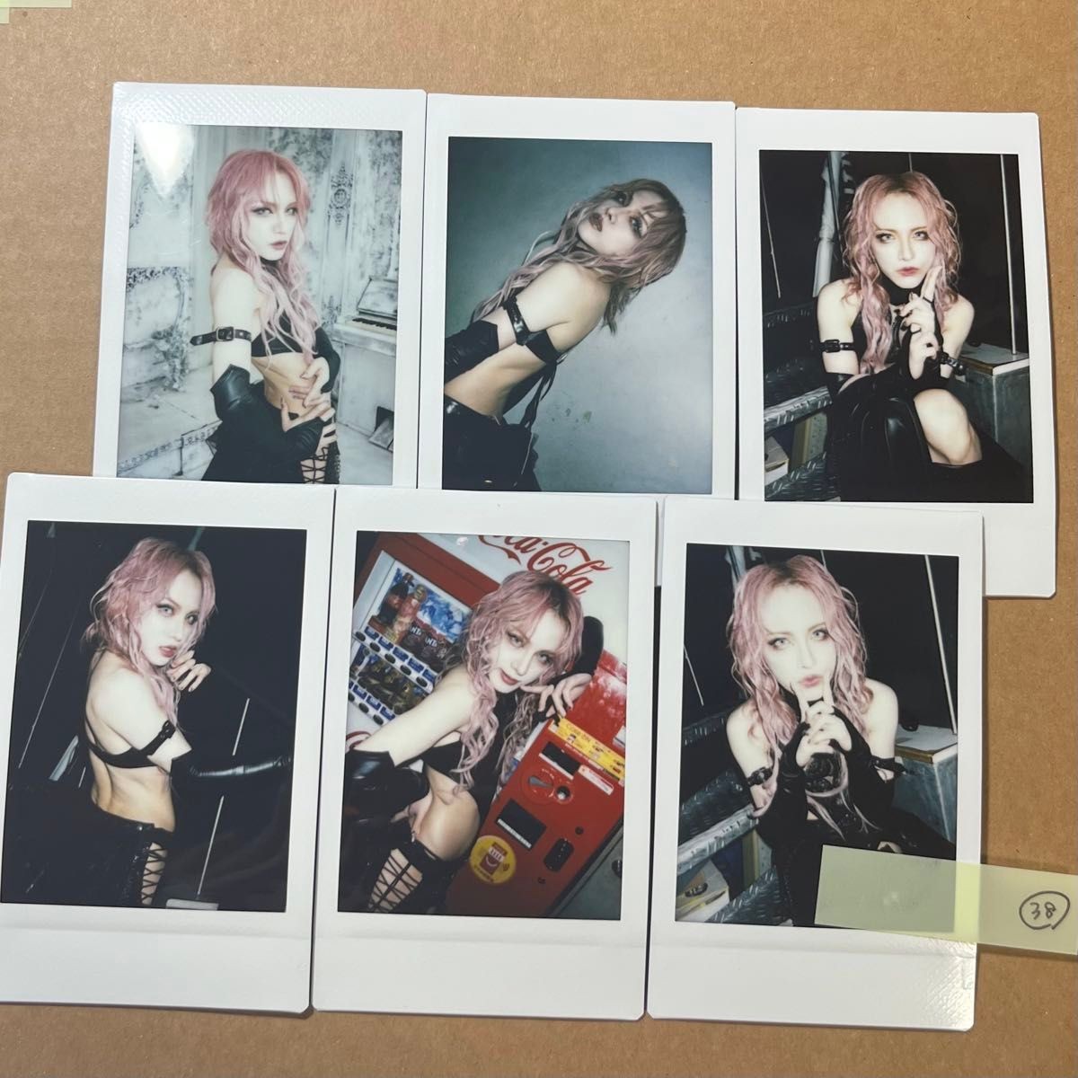 JILUKA Sena Cheki No 38 Instant Photo Visual Kei Japanese Metal Band Goods