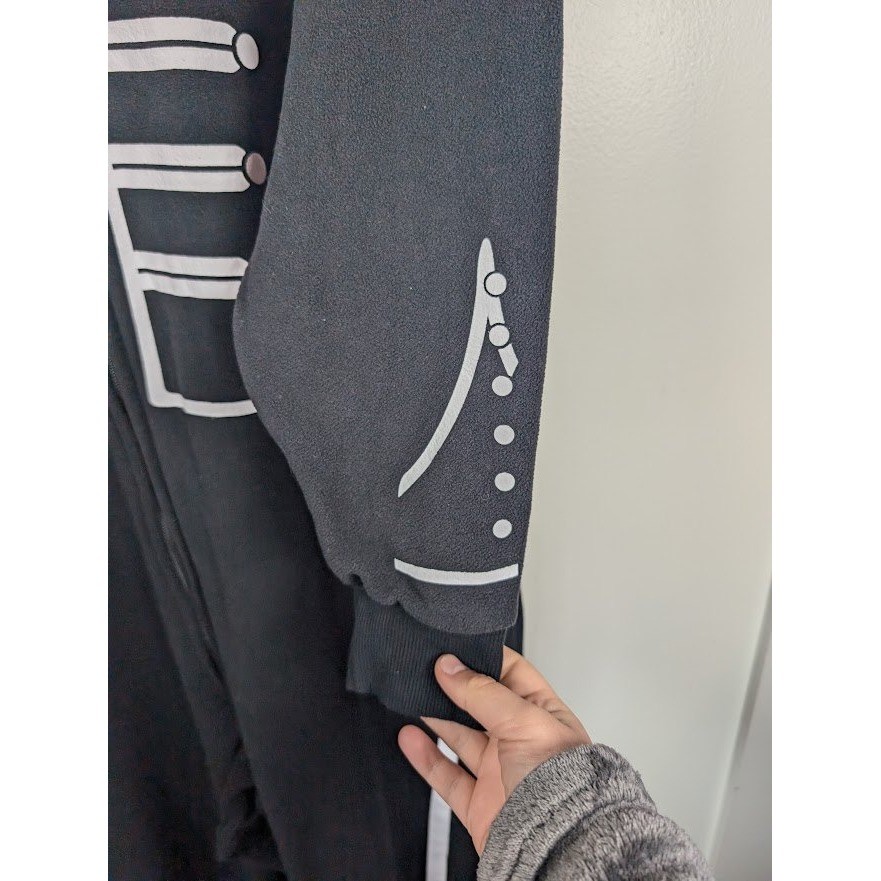 My Chemical Romance Kigurumi Jumpsuit One Size The Black Parade 2025 Hot Topic