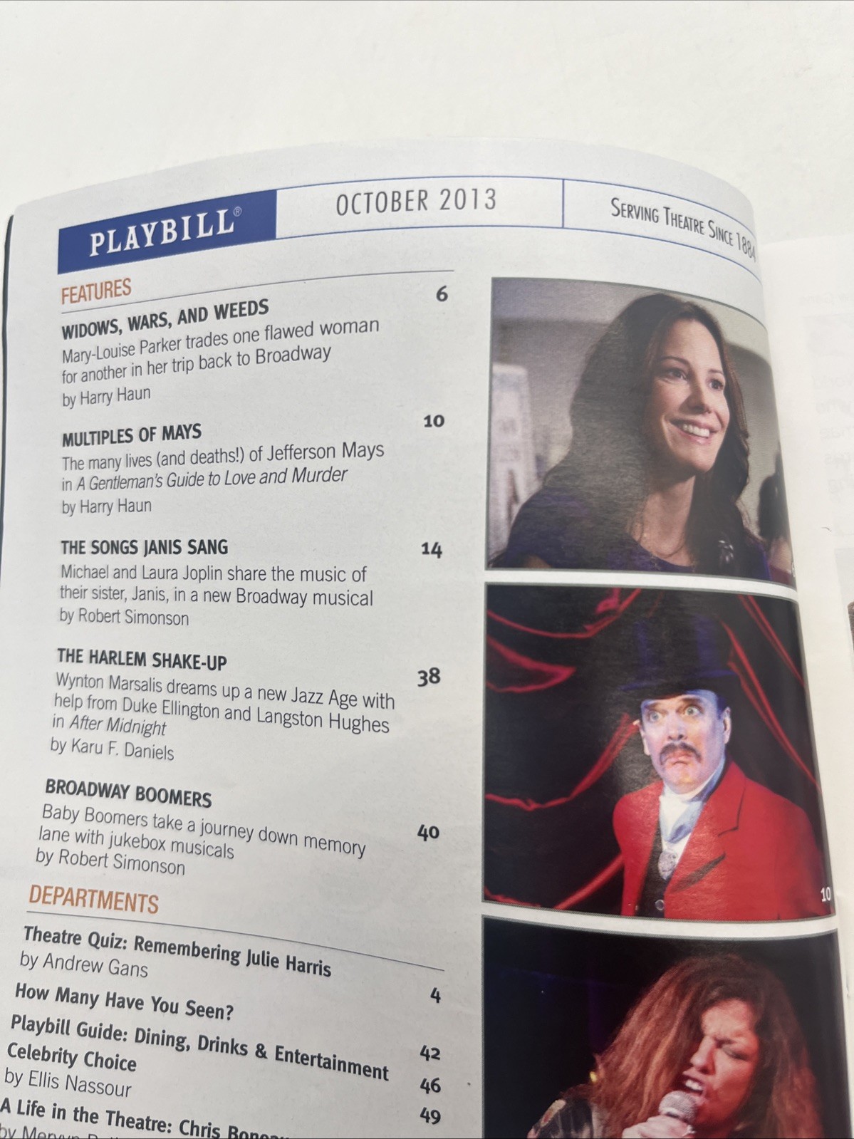 Big Fish Broadway Playbill October 2013 with Bookmark