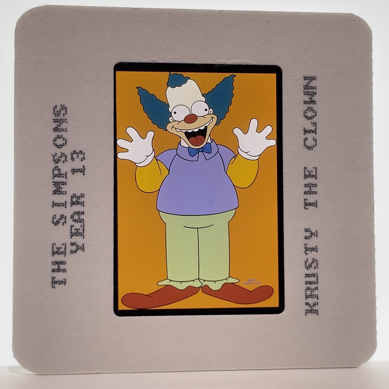 35mm Slide The Simpsons Animated Cartoon TV Series Show Vintage Publicity #7