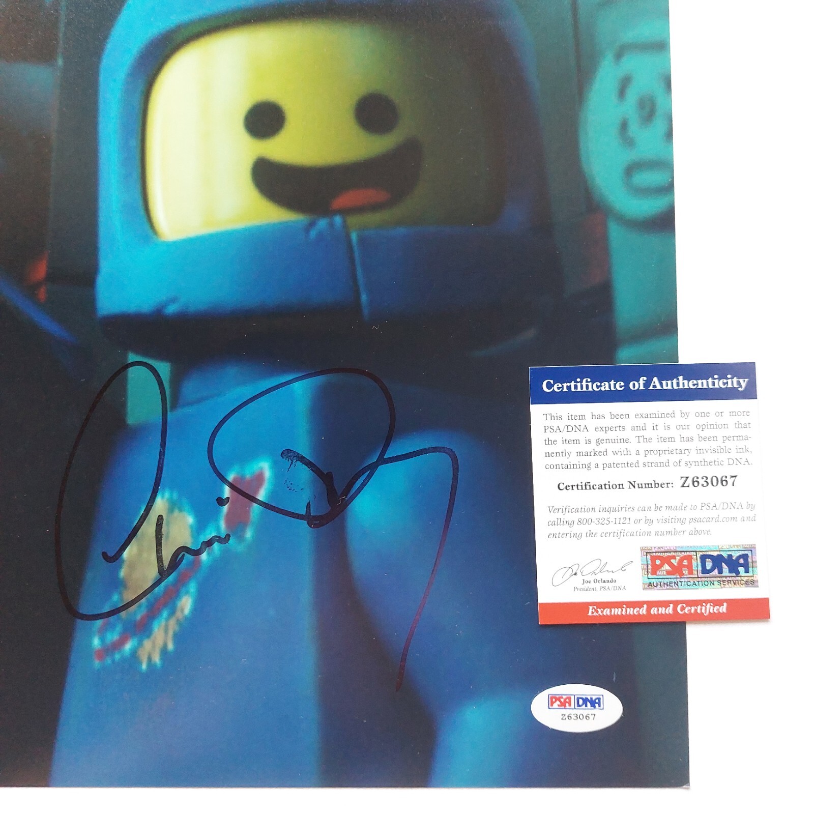 Charlie Day Signed 11×14 Photo PSA COA voice of Benny Lego Movie Always Sunny