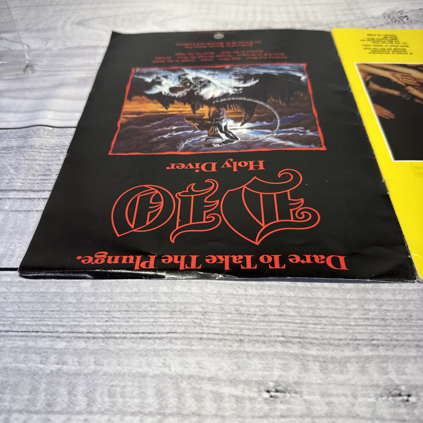 Rare DIO – HOLY DIVER 1983 TOUR PROGRAM BOOKLET! Heavy Metal Original