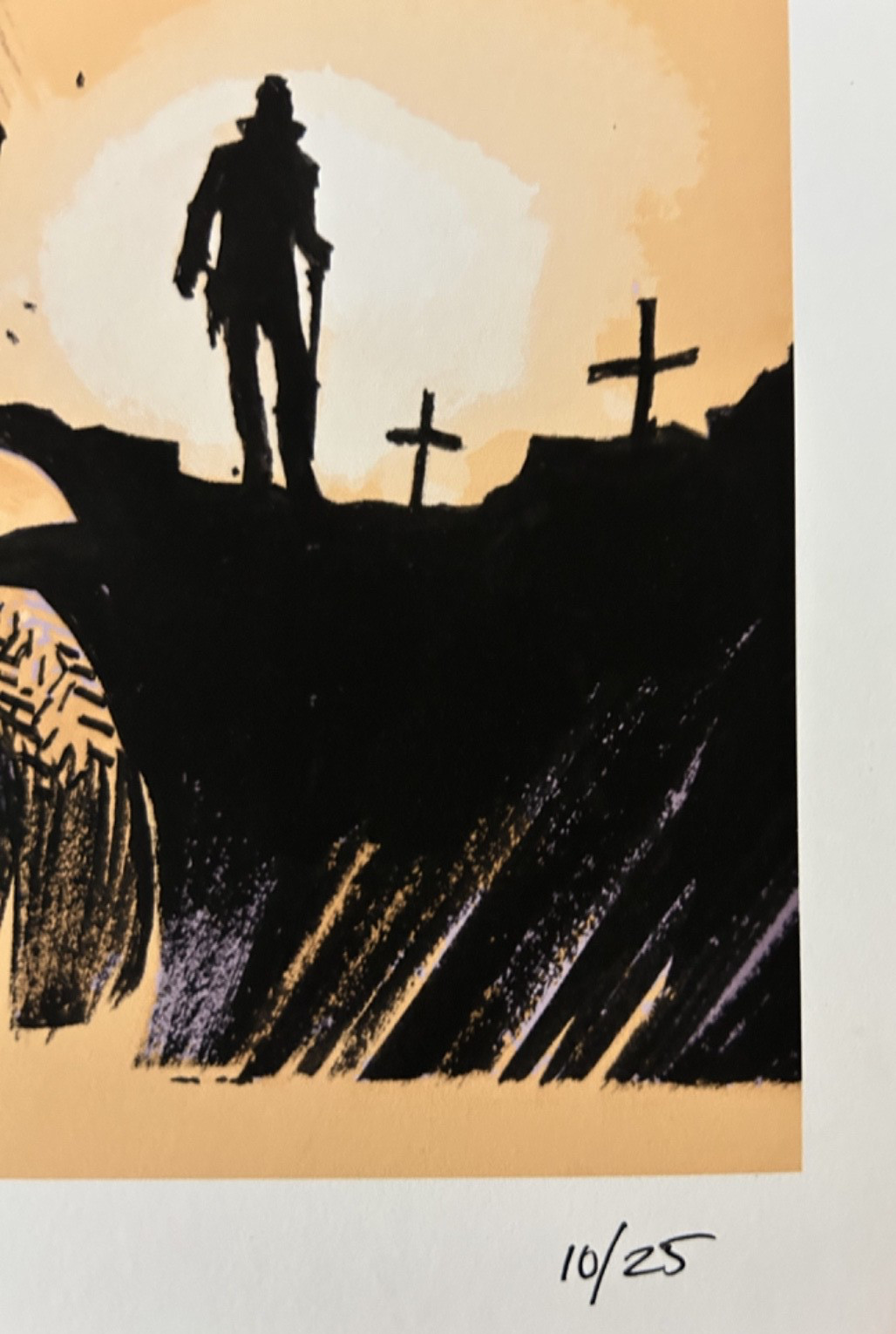 MAD MAX Road Warrior TOMMY LEE EDWARDS Giclee VARIANT #10/25 Mint 15×29″ SIGNED!