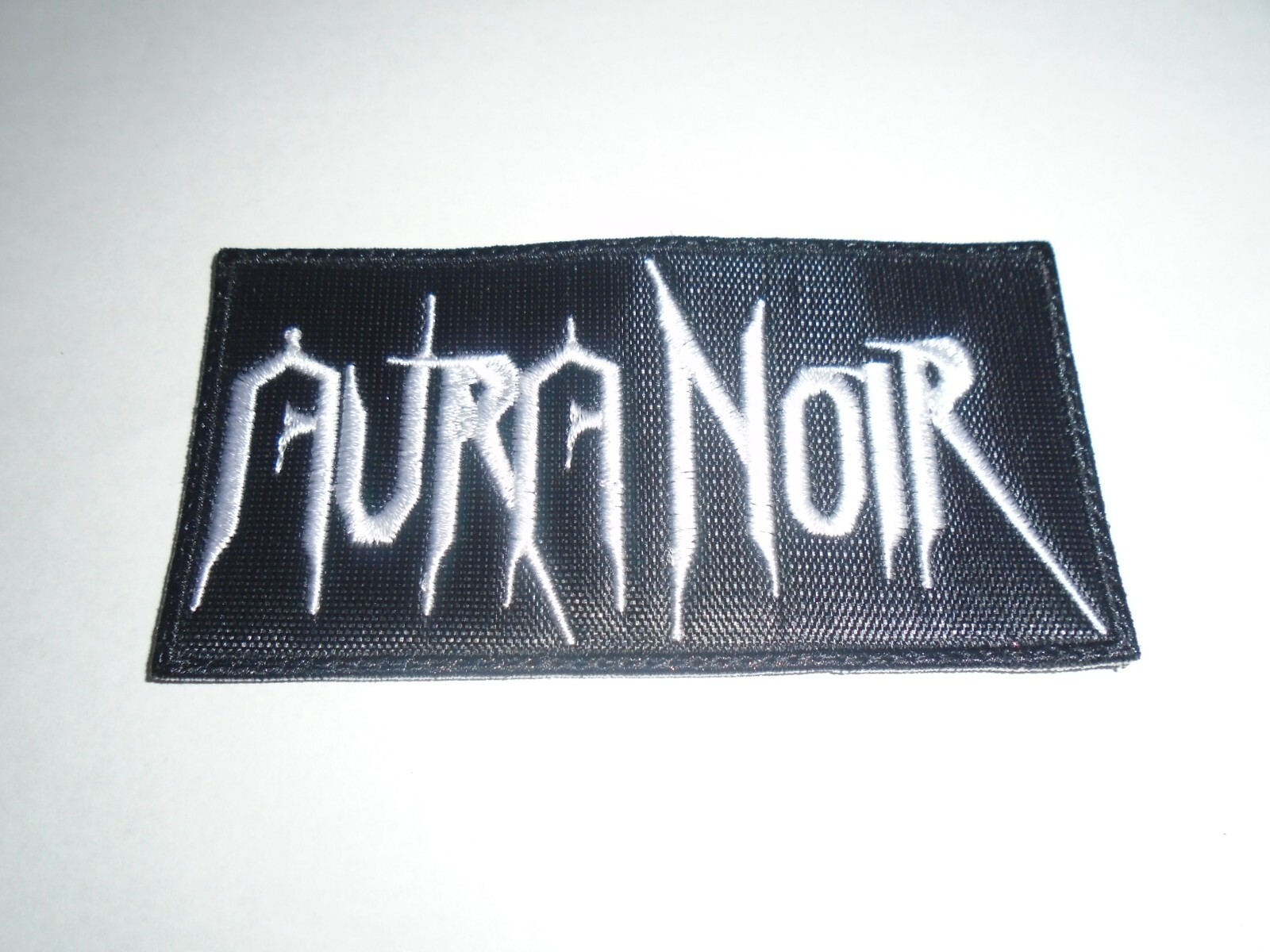 AURA NOIR BLACK/THRASH METAL EMBROIDERED PATCH