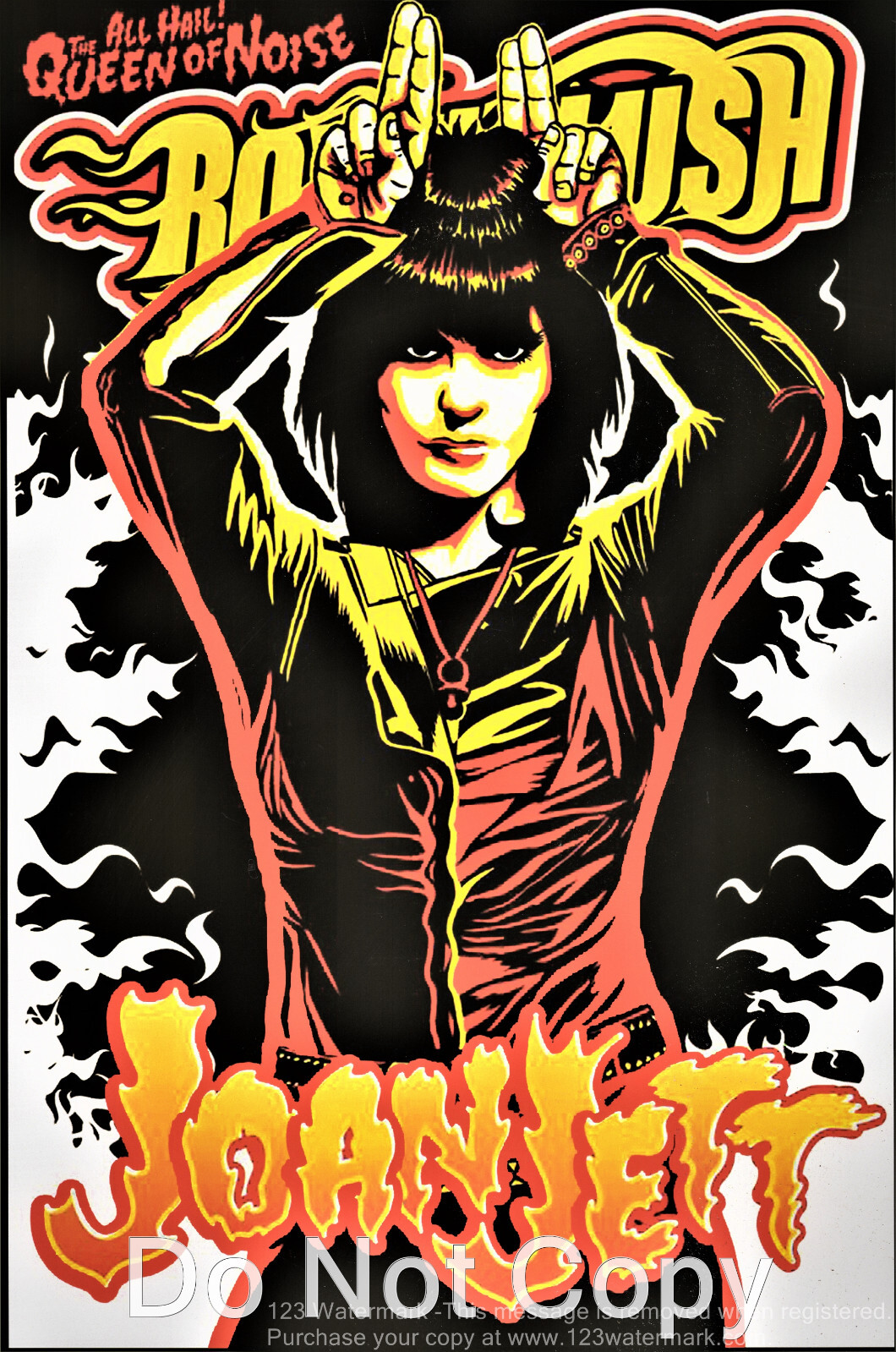 JOAN JETT Runaways Blackhearts 12″x18″Photo Poster Concert