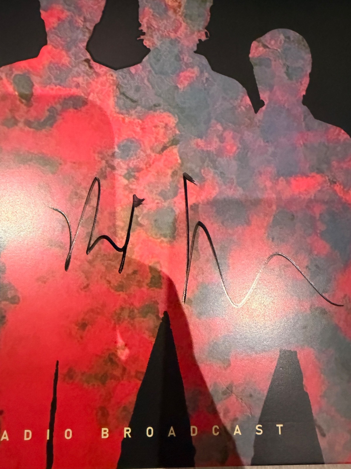 David Byrne Signed Autographed Talking Heads Live in the Big Country