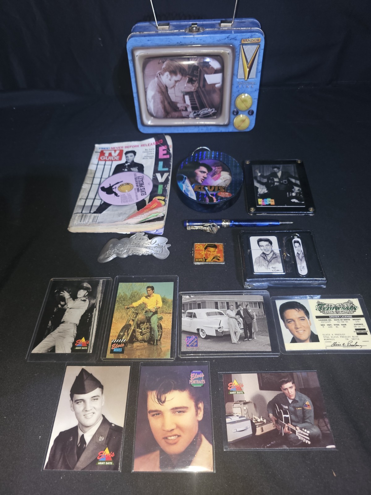 elvis presley collectibles Memorabilia Lot