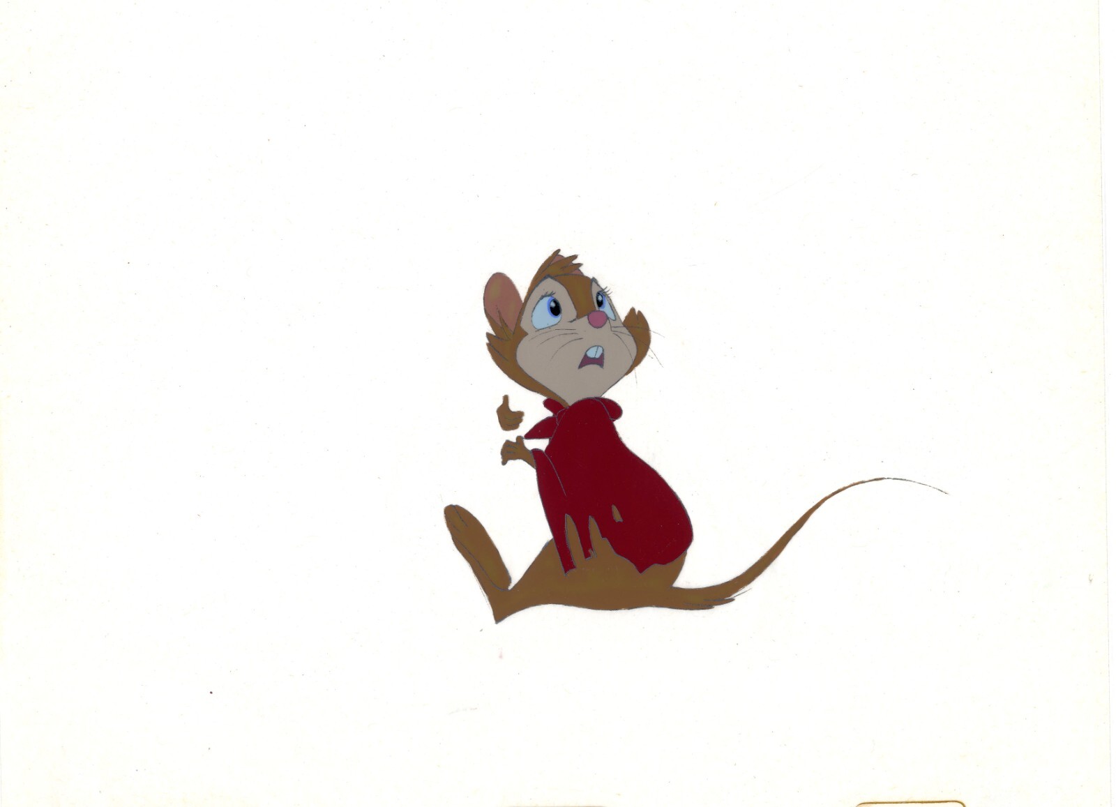 Don Bluth Secret of NIMH Mrs Brisby 1982 Production Animation Cel 063