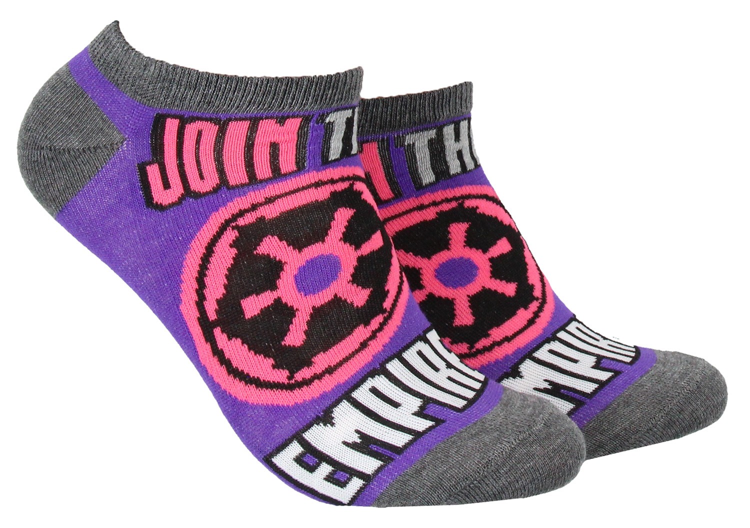 Disney Star Wars Darth Vader Join The Empire No-Show Ankle Socks 5 Pair