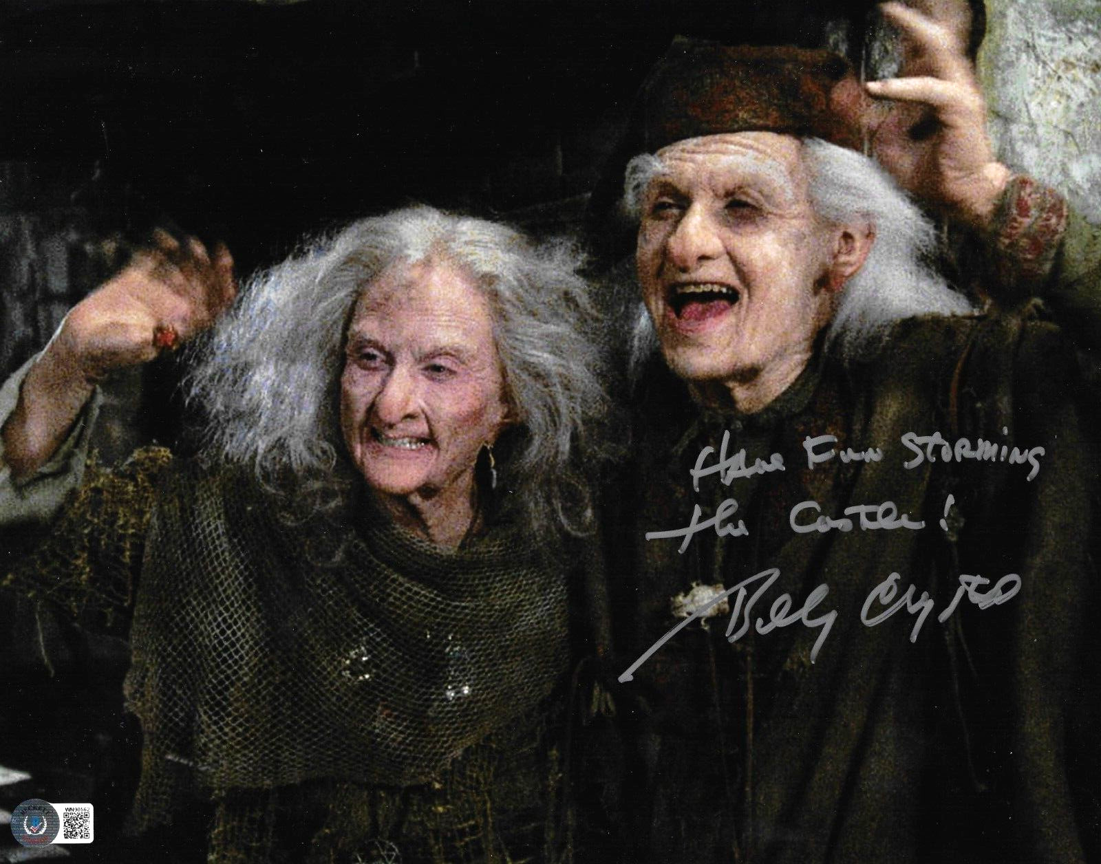 Billy Crystal Signed 11×14 Photo The Princess Bride Quote BAS Beckett Witnessed