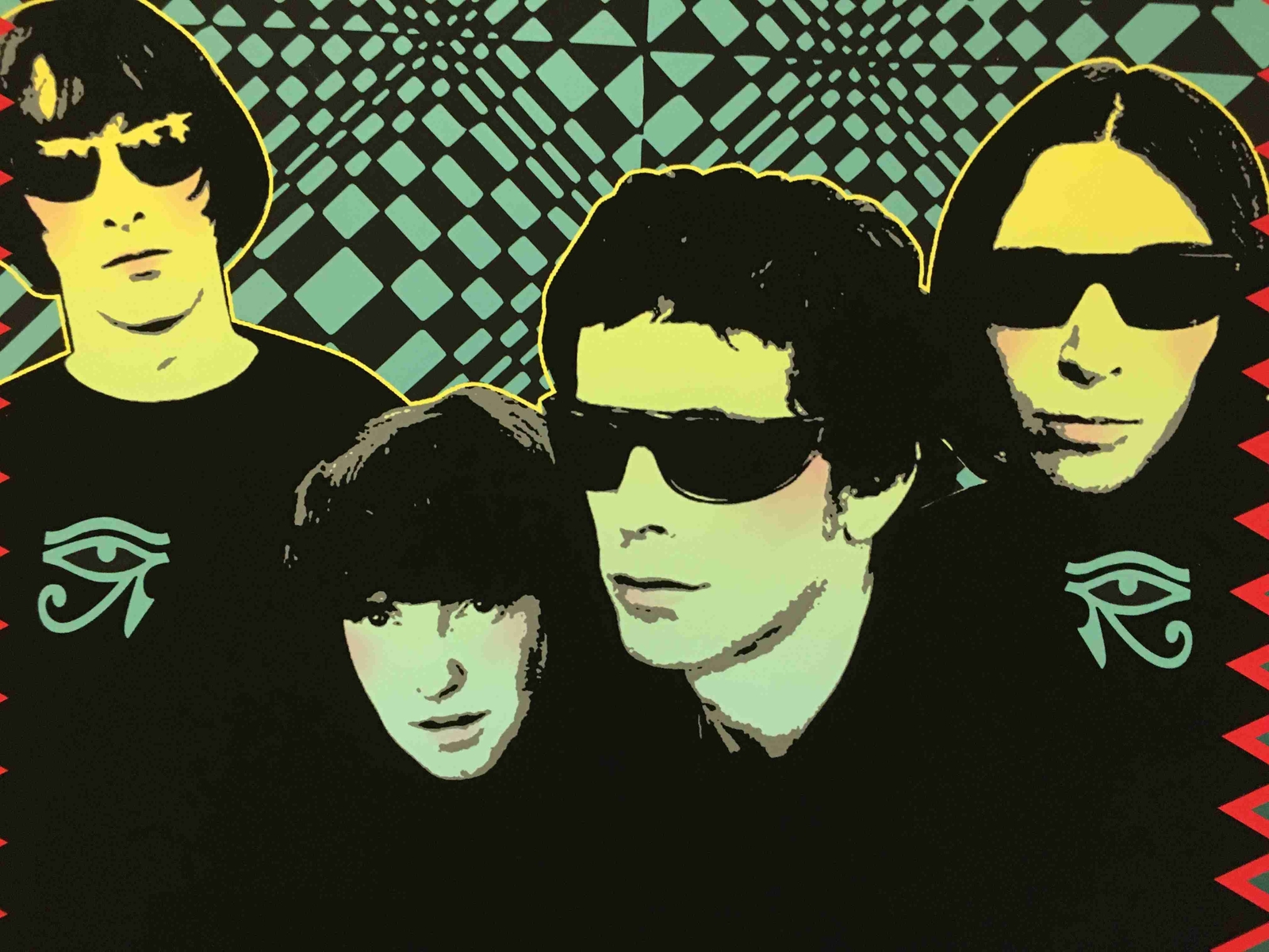 Velvet Underground Poster La Cave 1969 New Artist Edition S/N 100 David Byrd COA