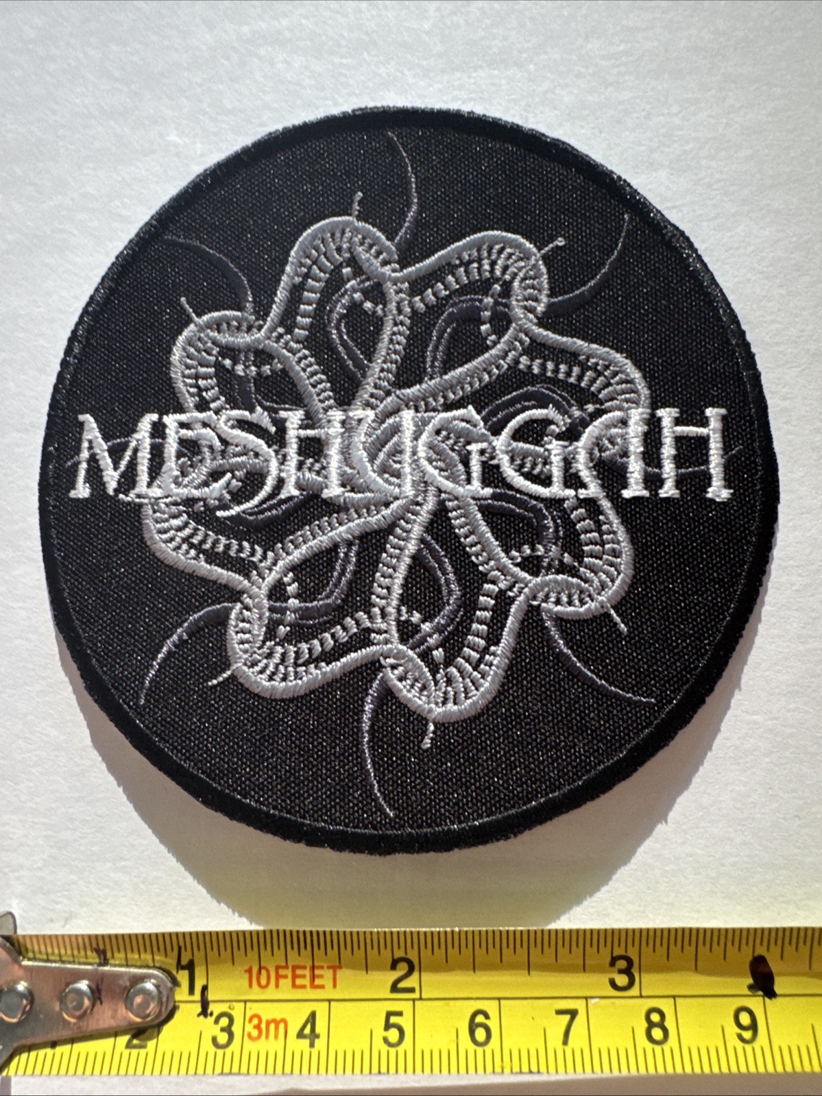 MESHUGGAH Round Logo Embroidered Patch