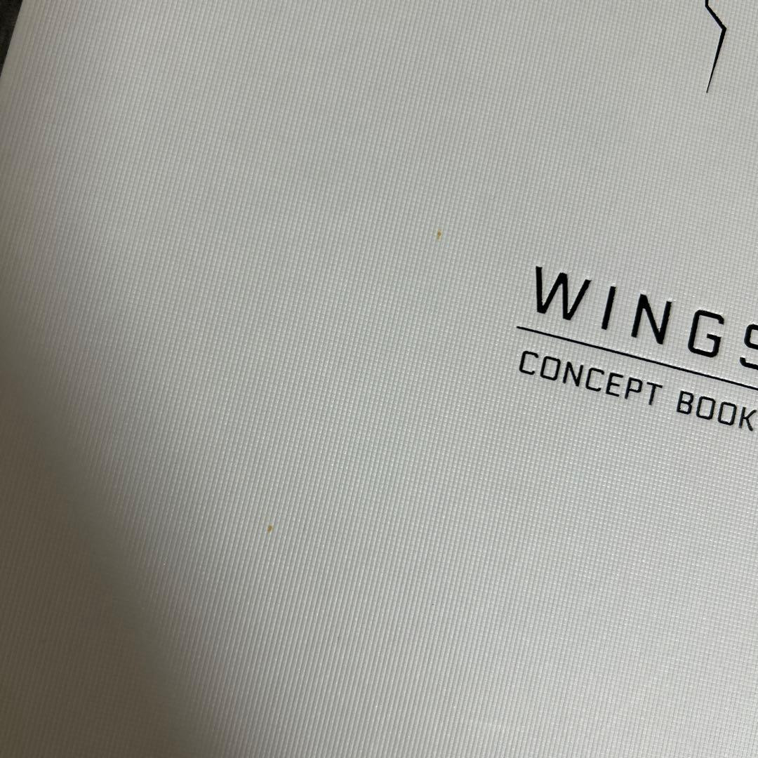 BTS Bangtan Boys The Wings Concept Book Jungkook Lenticular Photo card Rare
