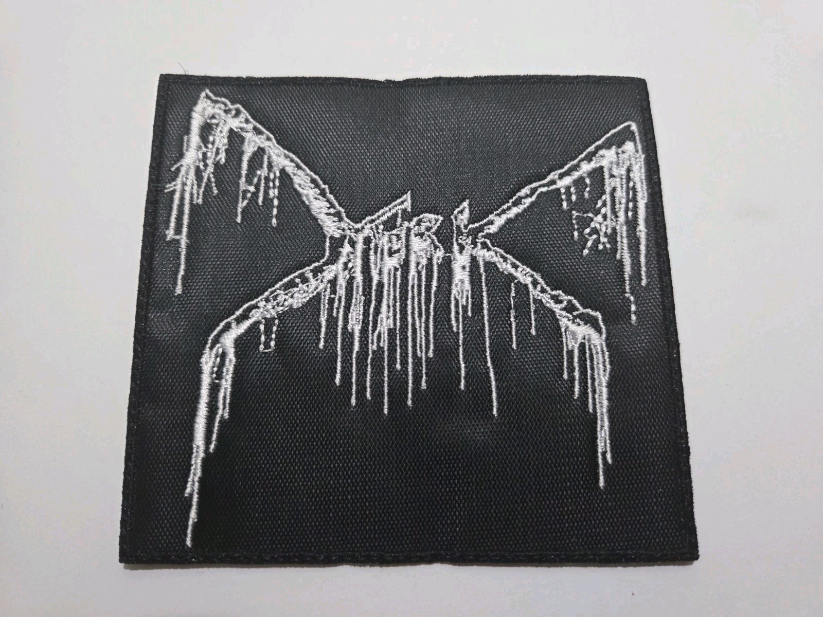 MORK BLACK METAL EMBROIDERED PATCH