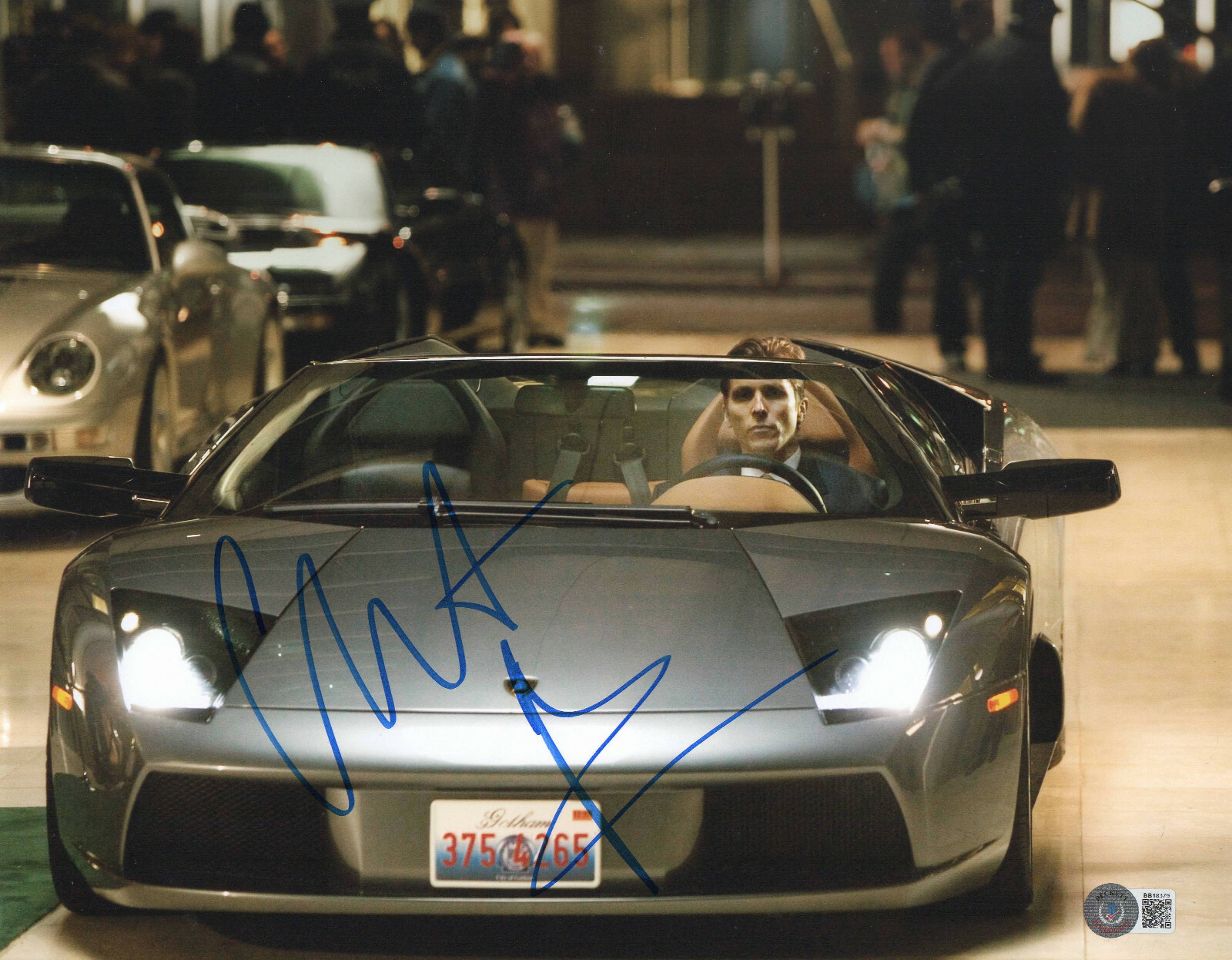 CHRISTIAN BALE SIGNED ‘AMERICAN PSYCHO’ 11X14 PHOTO AUTOGRAPH BECKETT BAS 24